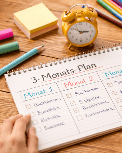 Einschulung vorbereiten - 3-Monatsplan