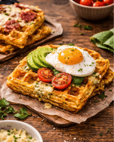 Waffel Ideen herzhaft, Leckeres aus dem Waffeleisen