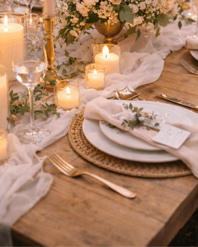 Tischdeko Hochzeit planen