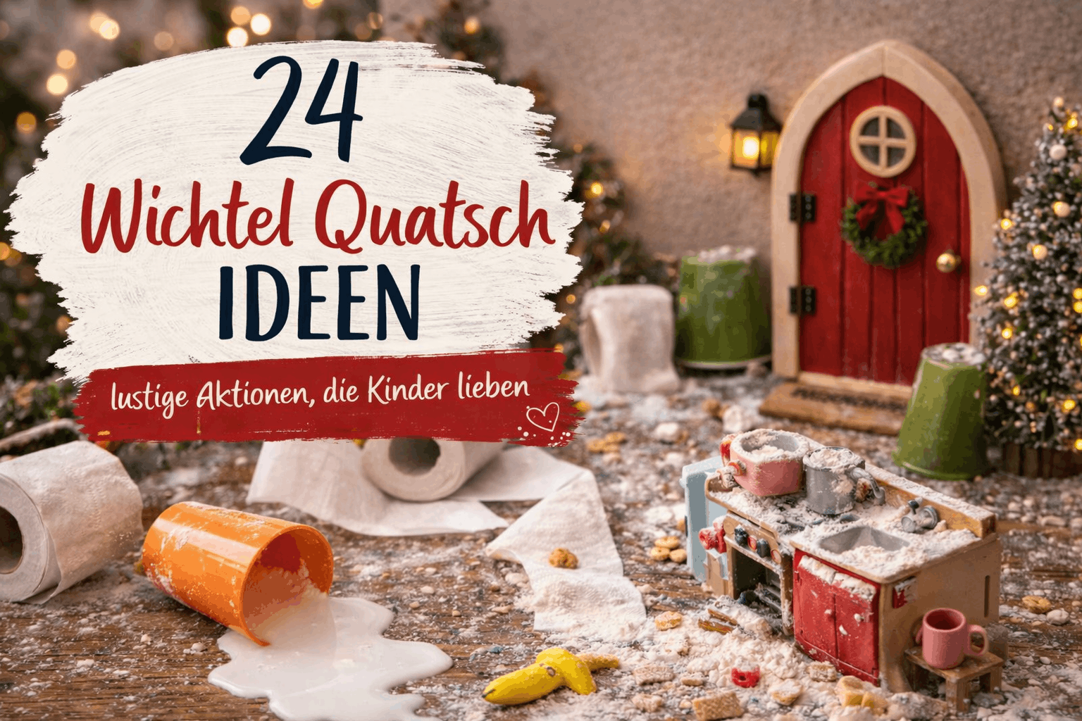24 Wichtel Quatsch Ideen: lustige Aktionen, die Kinder lieben
