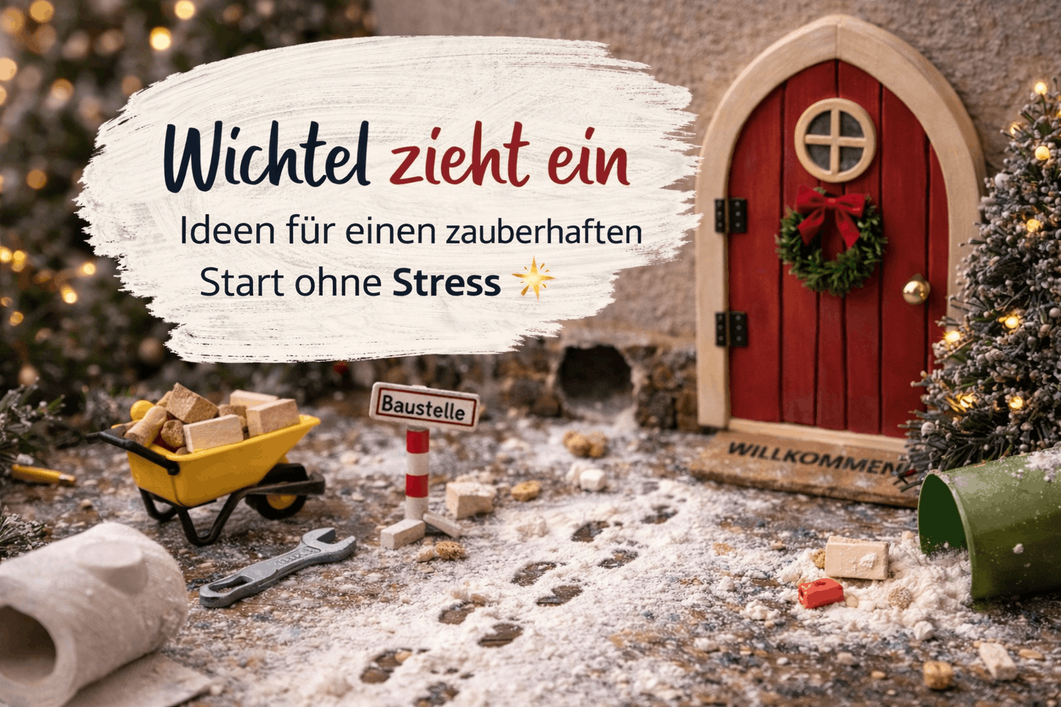 Wichtel zieht ein - Ideen für einen zauberhaften Start ohne Stress