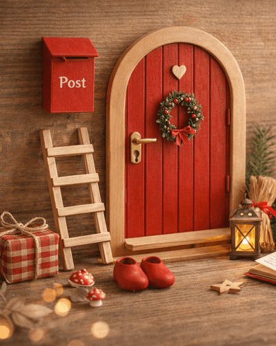 Wichtel Set mit Buch und vorbereiteten Wichtel Ideen für eine stressfreie Adventszeit